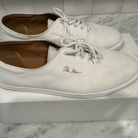 The Row - Dean Canvas Sneakers - Picture 2 of 3